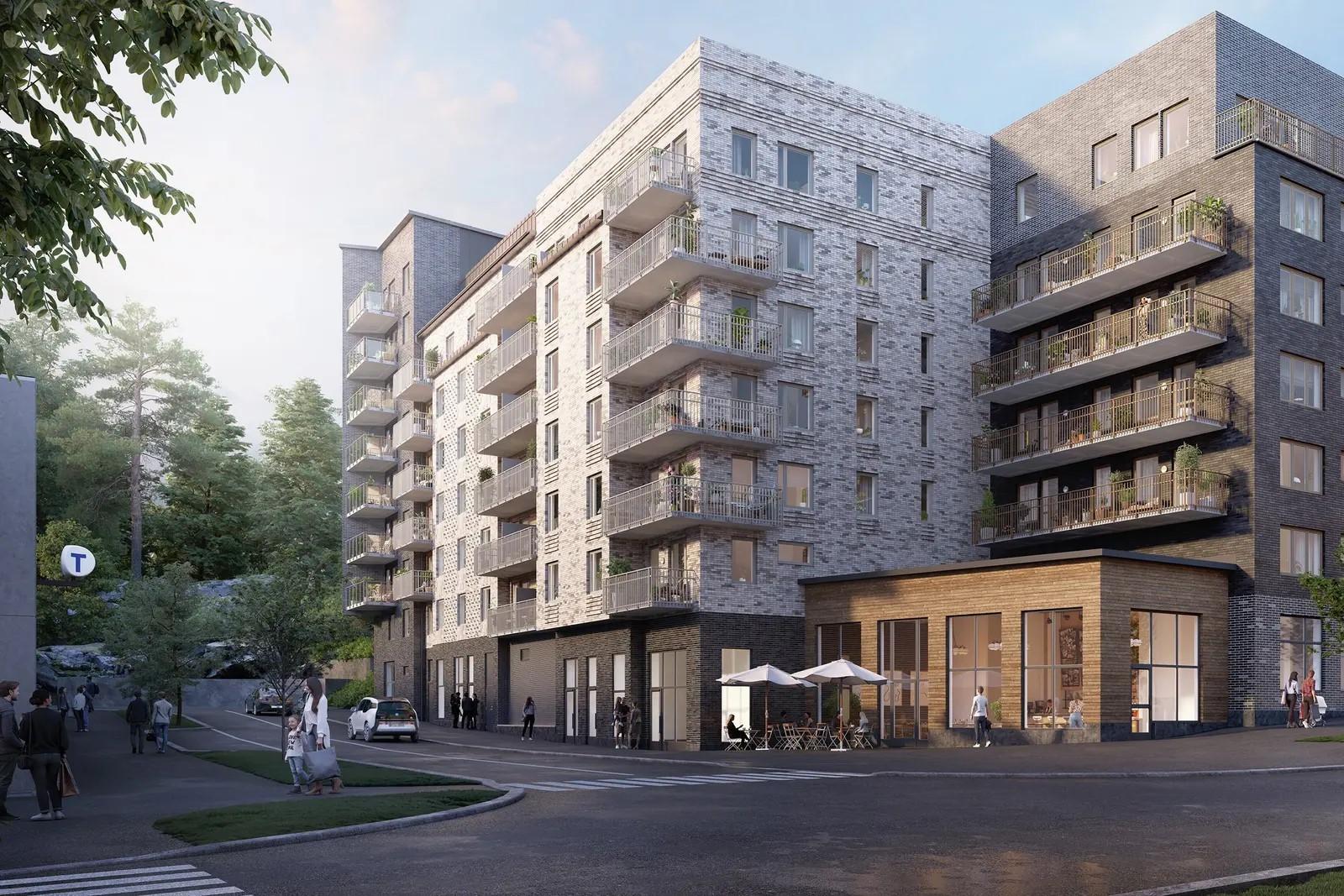 Restauranglokal med utmärkt läge! Nyproducerad hörnlokal med fint ljusinsläpp