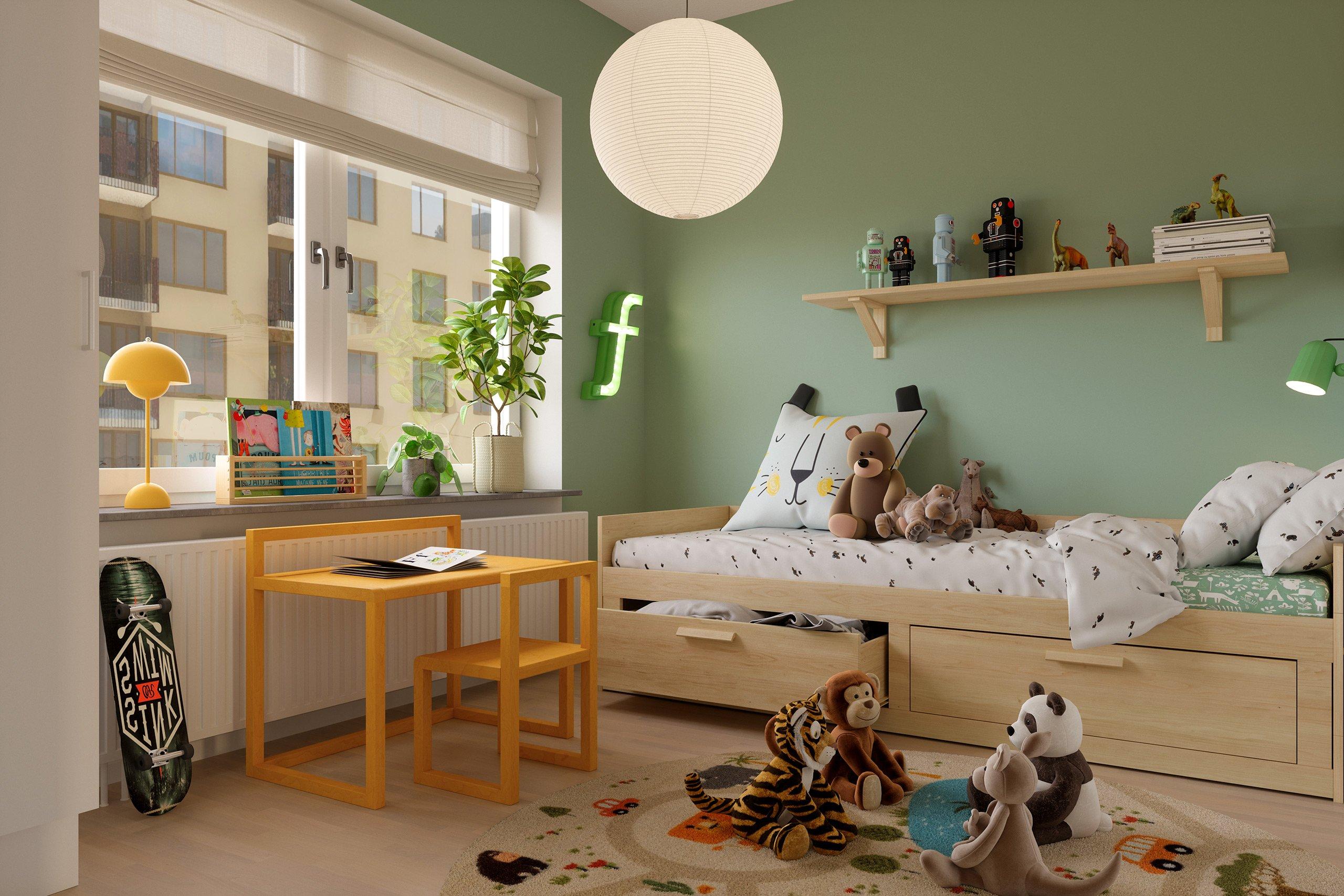 Barnrum (visionsbild)