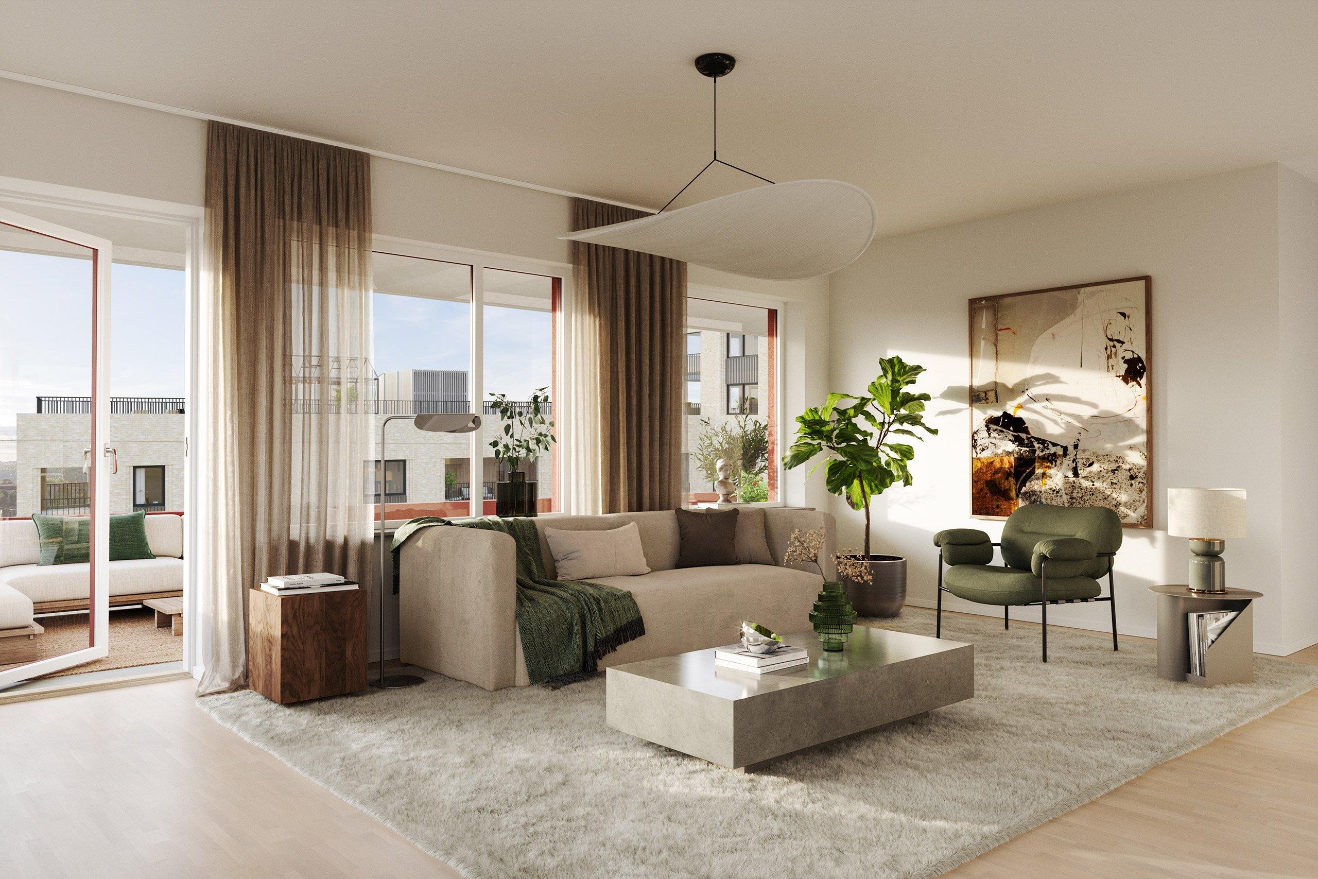 Vardagsrum (visionsbild)