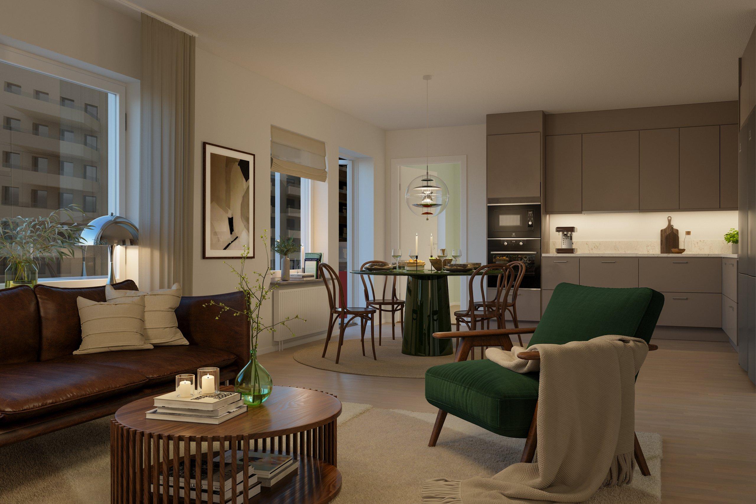 Vardagsrum (visionsbild)