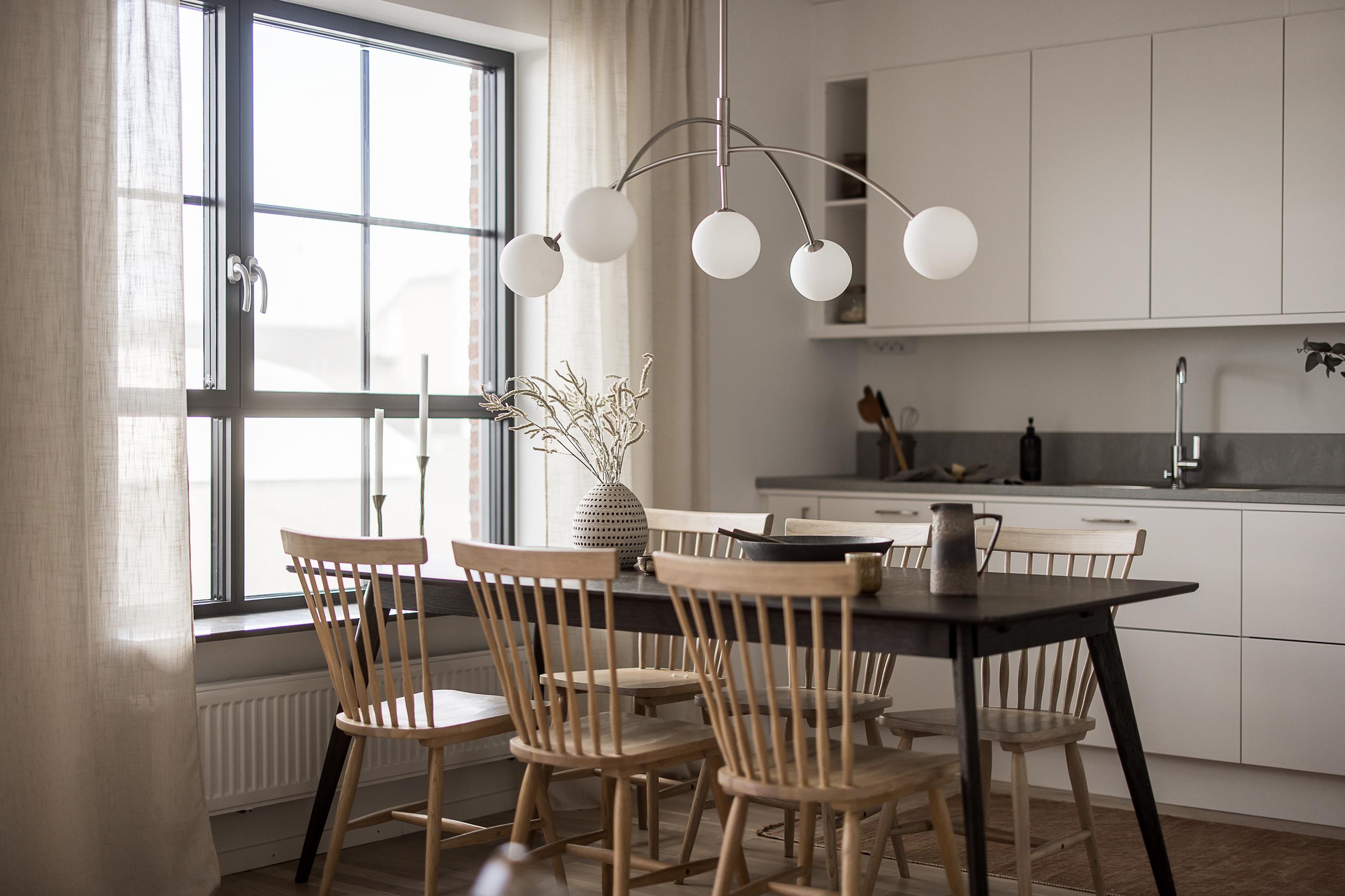 Foto från liknande JM-lägenhet i Gamlestadens fabriker.
