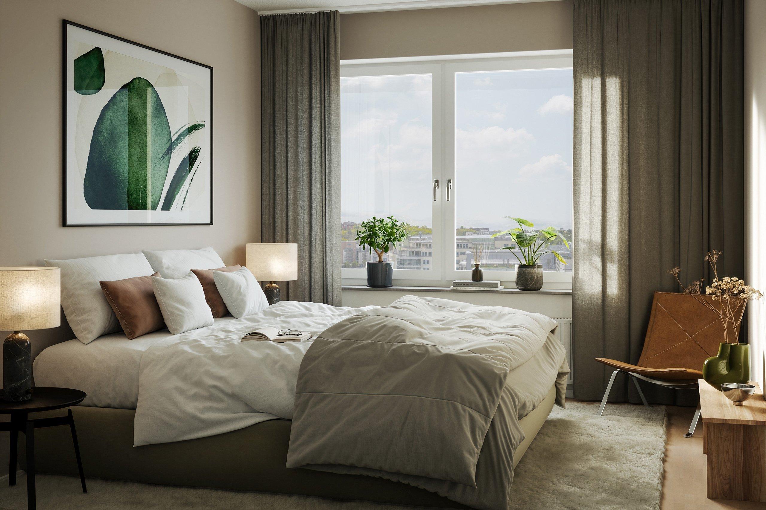 Sovrum (visionsbild)