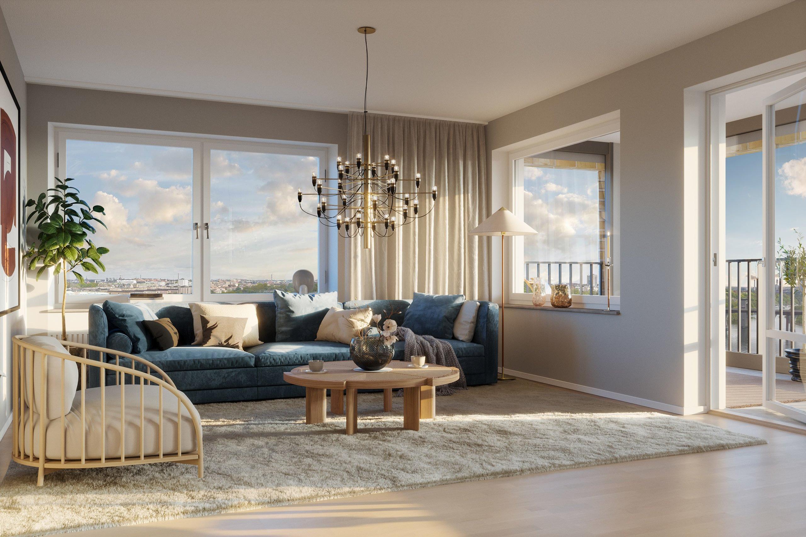 Vardagsrum (visionsbild)