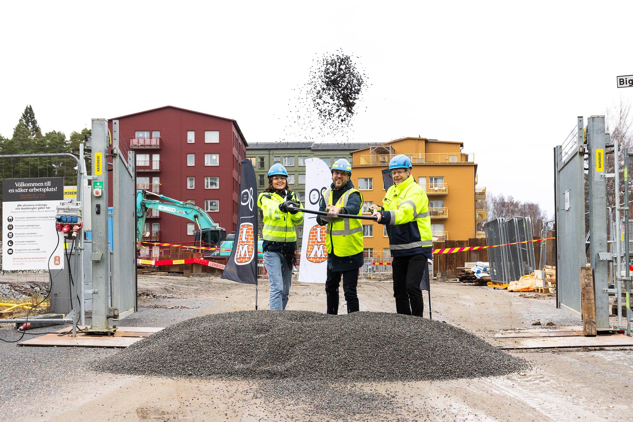 Johanna Wikander, JM, Erik Pelling (S)KSO Uppsala kommun, Mikael Åslund, JM Fotograf Sebastian Thorén