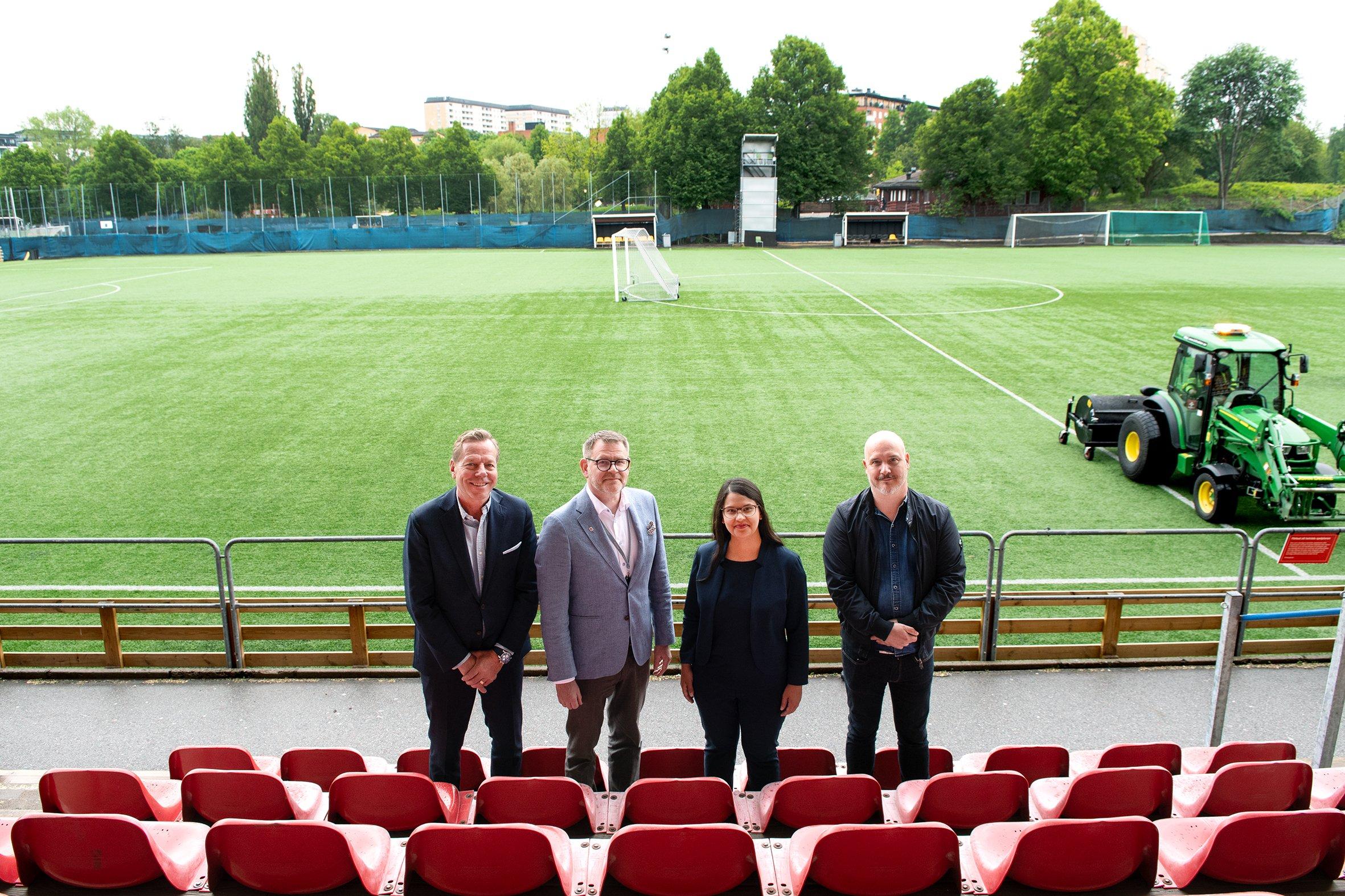 Samlingsbild Skytteholm Vasalund JM Solna AIK