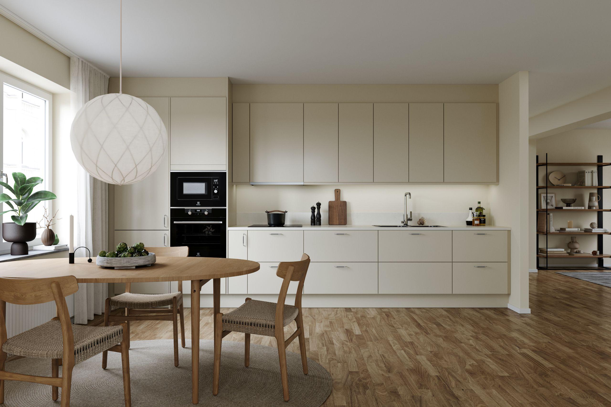 Illustrationsbild JM kök Designlinje Sand