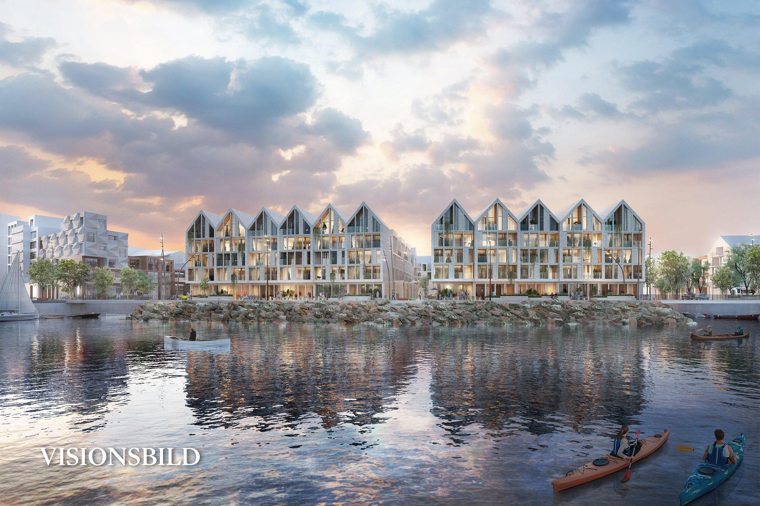 Visualisering mot nordväst