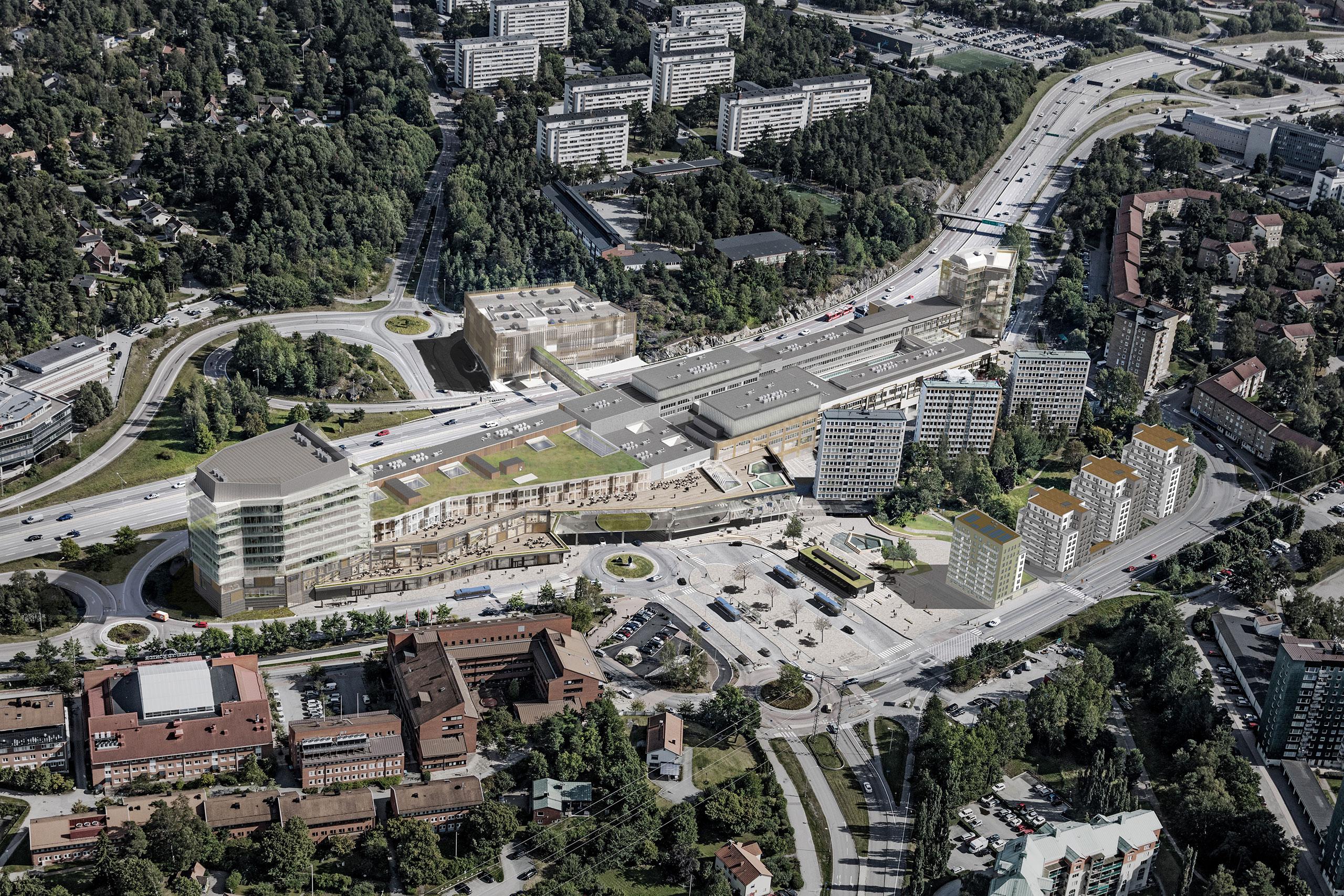 Nyproducerade bostäder i Danderyds centrum JM