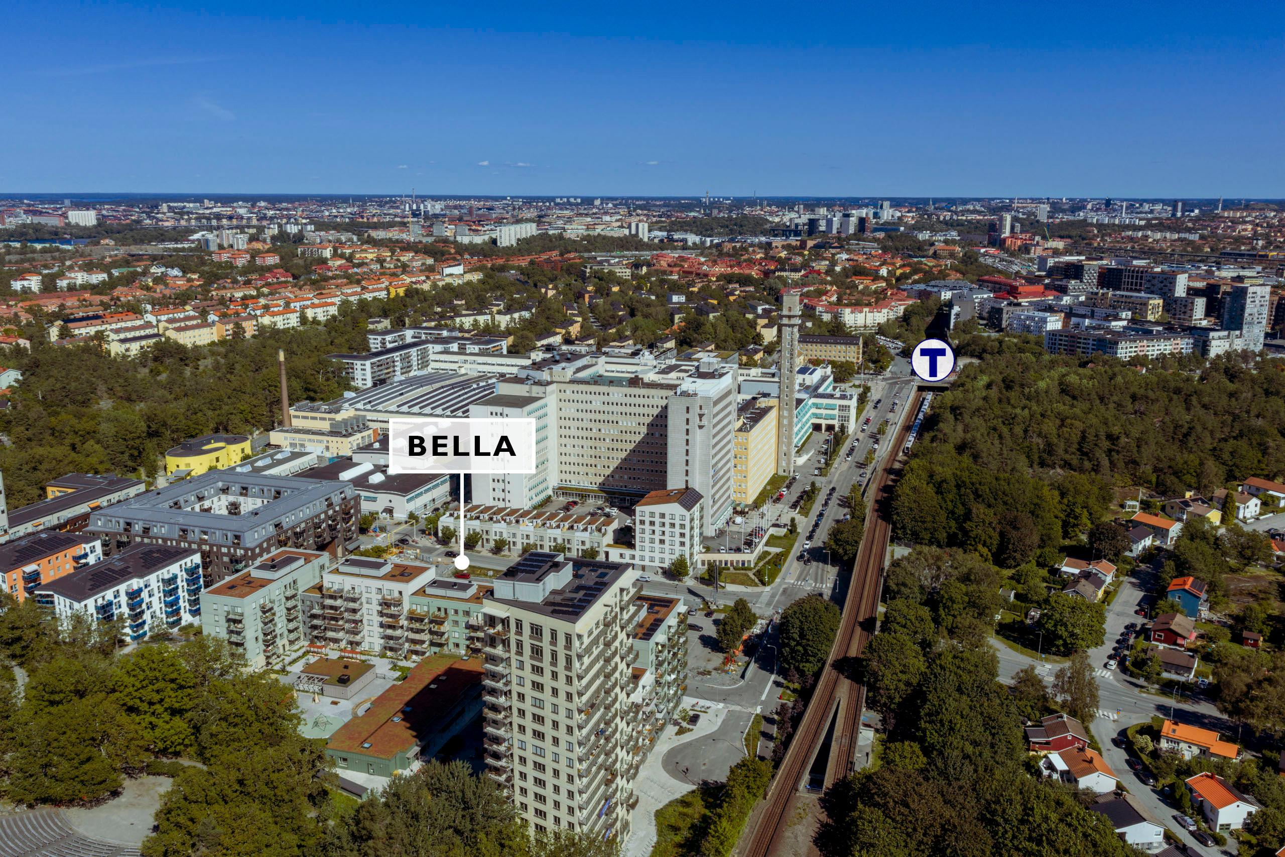 Översikt Telefonplan och dess närområde.