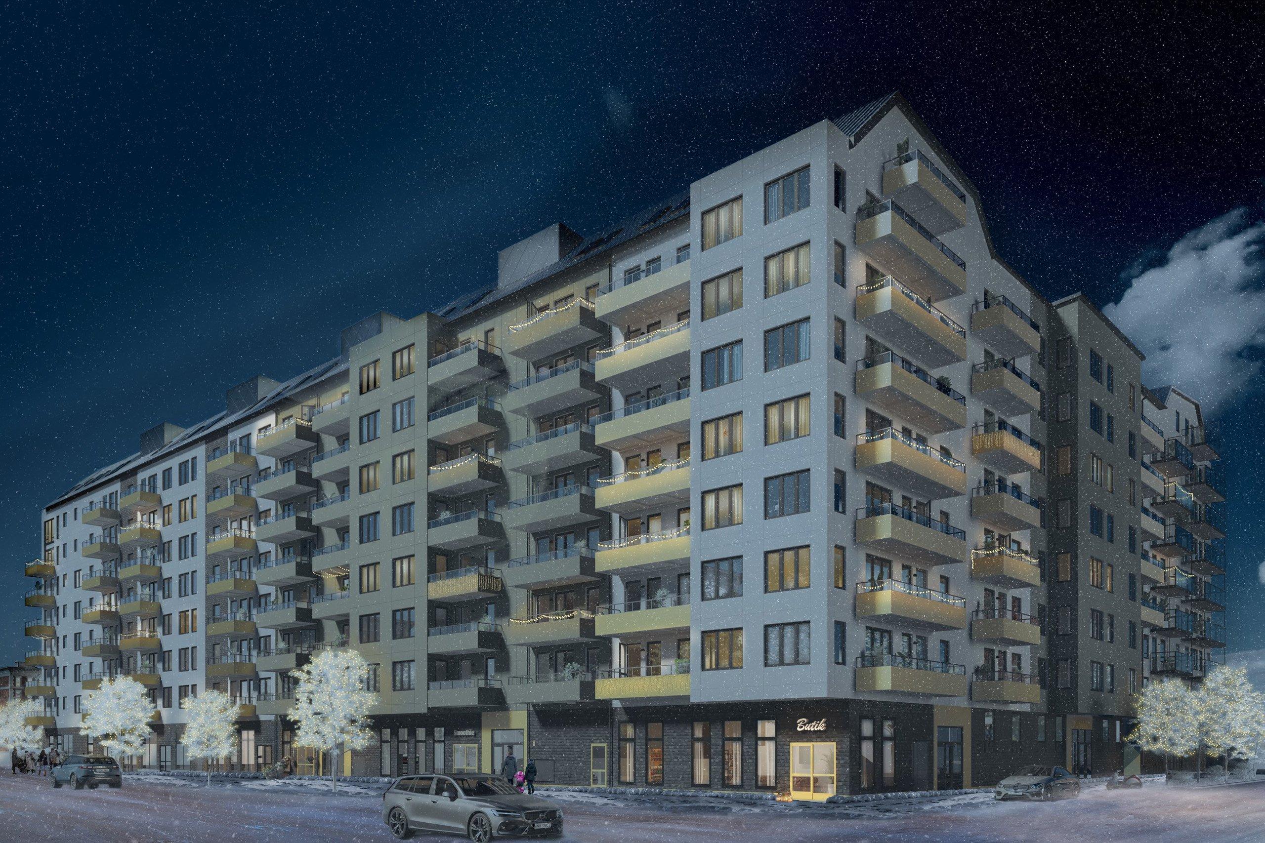 Ett oslagbart läge på Kungsgatan 66 - sätt dig själv i centrum (visionsbild).