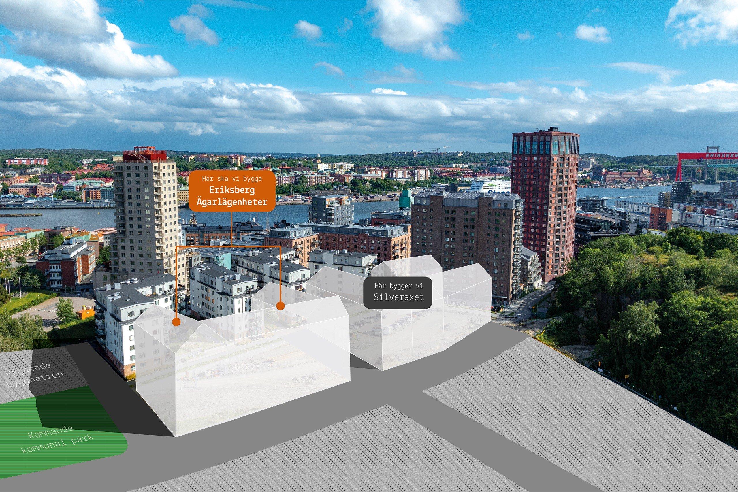 Eriksberg – en harmonisk blandning av gammalt och nytt. Illustrationsbild.