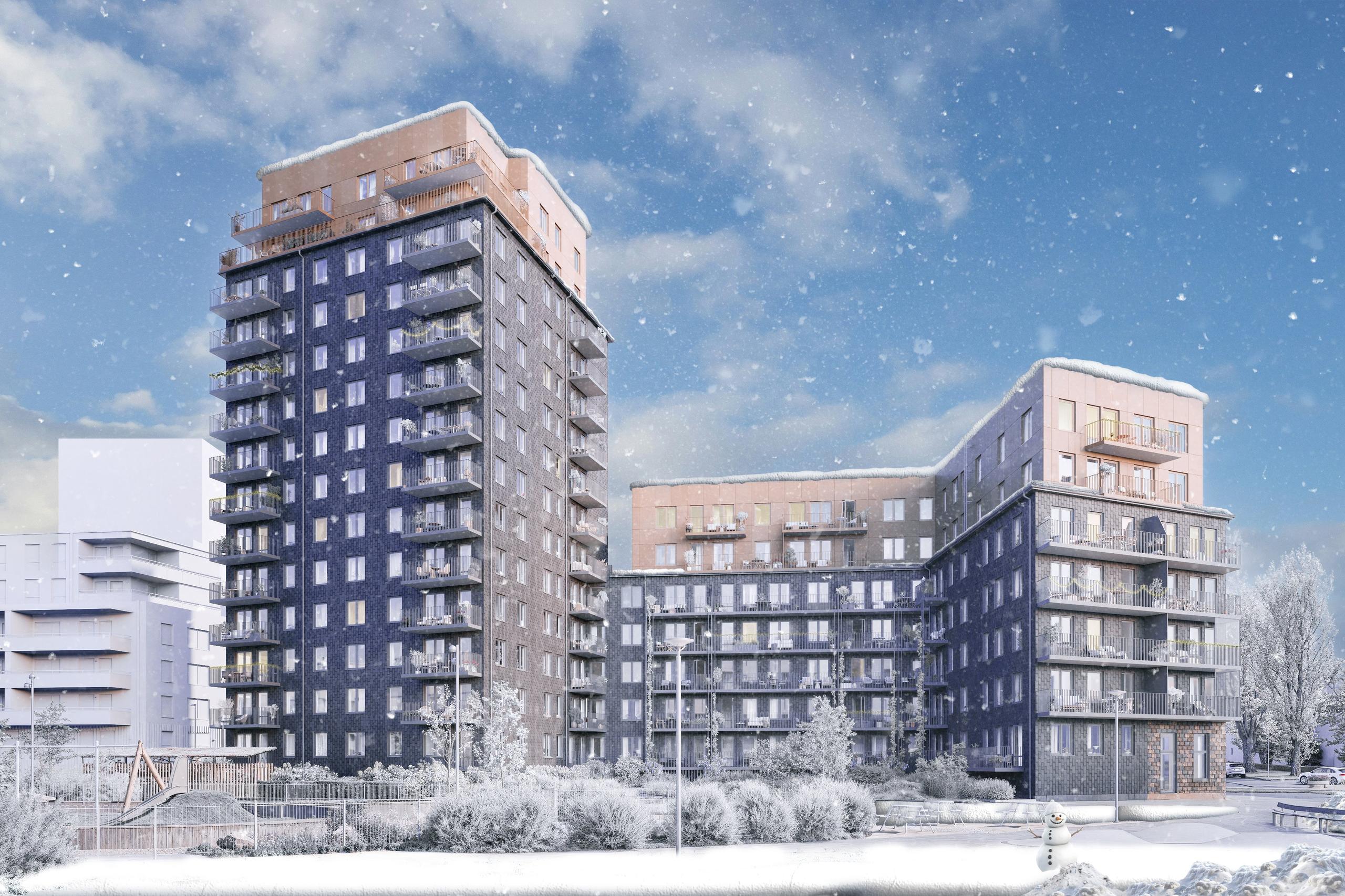 Illustrationsbild Kongahälla Ägarlägenheter.