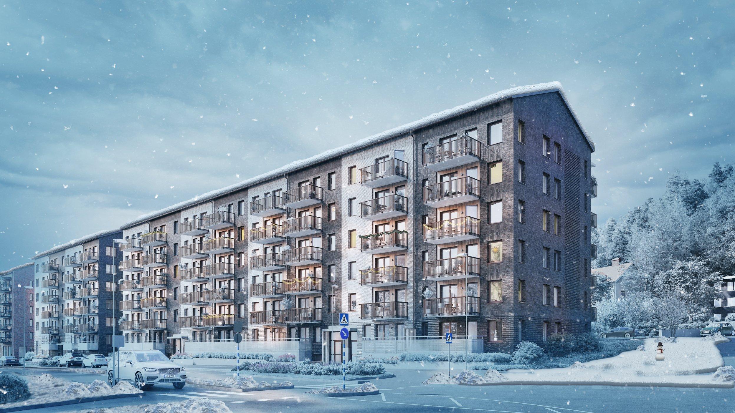 Vinter i Safjället! Illulstrationsbild.