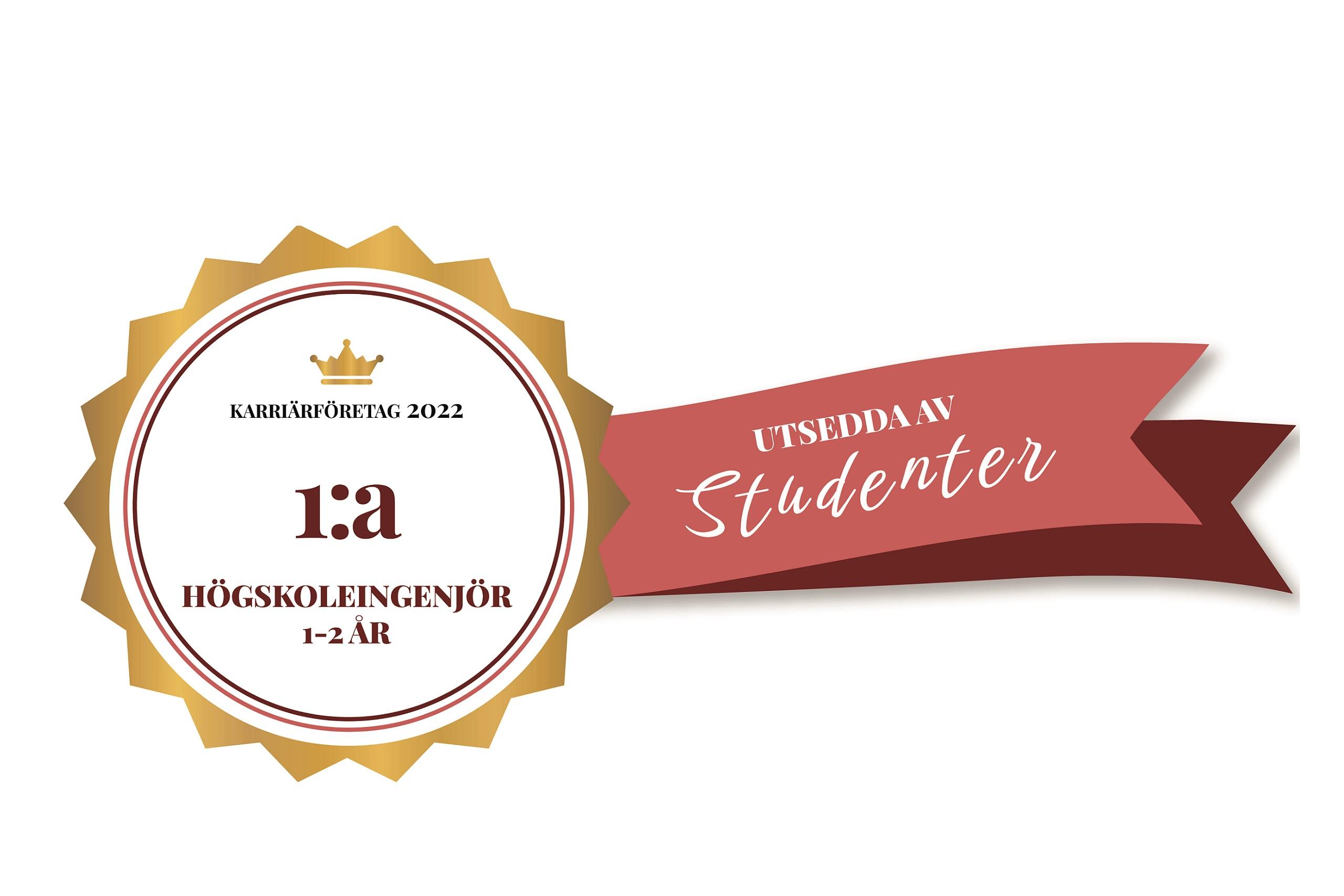 Badge karriärföretag 2022