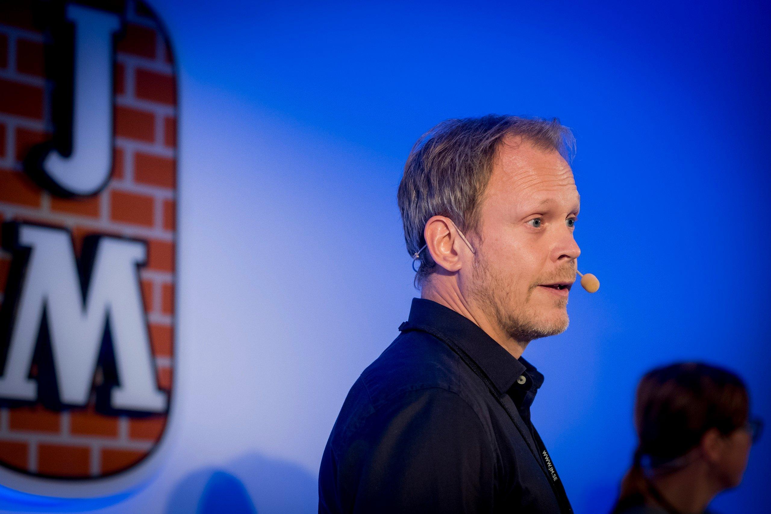 Mikael Åslund på stadsbyggnadsdagen 2018