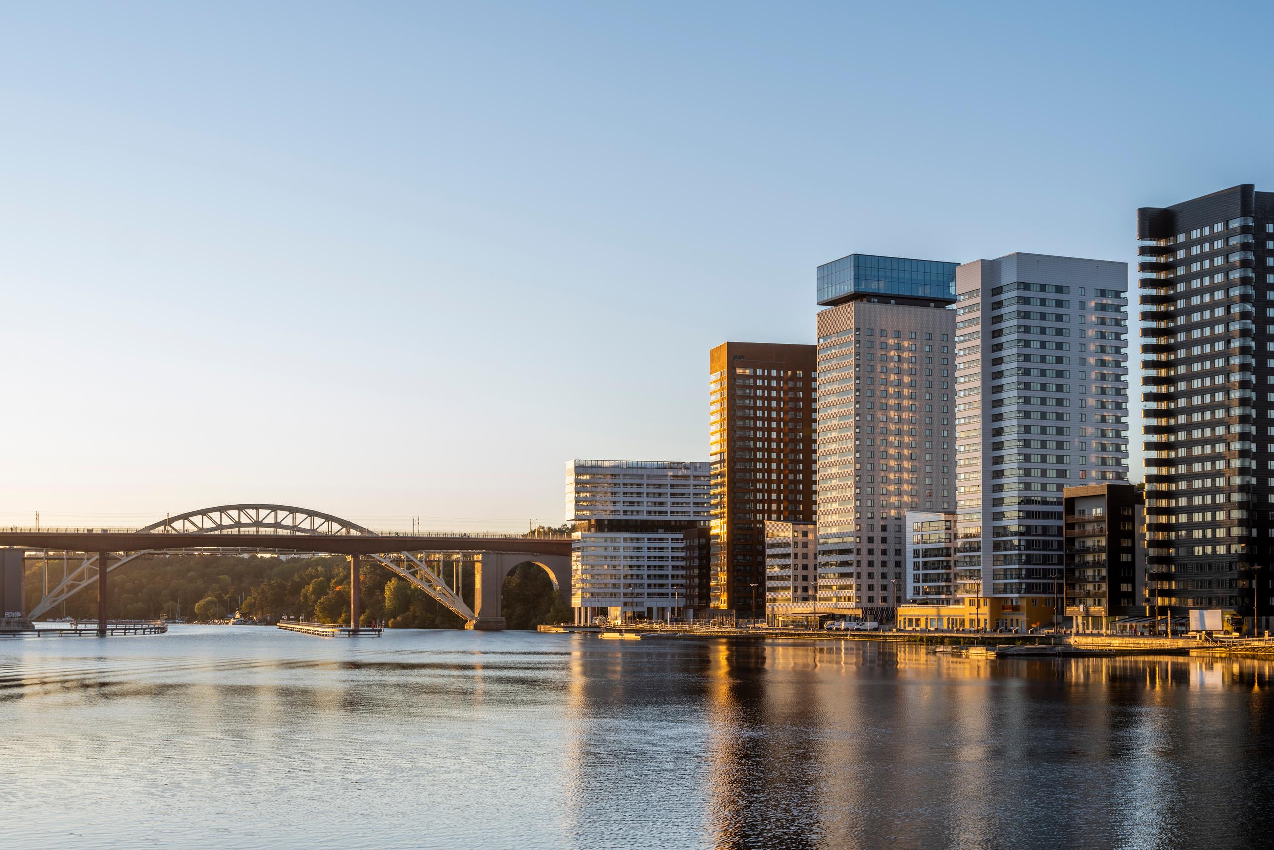 Skyline Liljeholmskajen