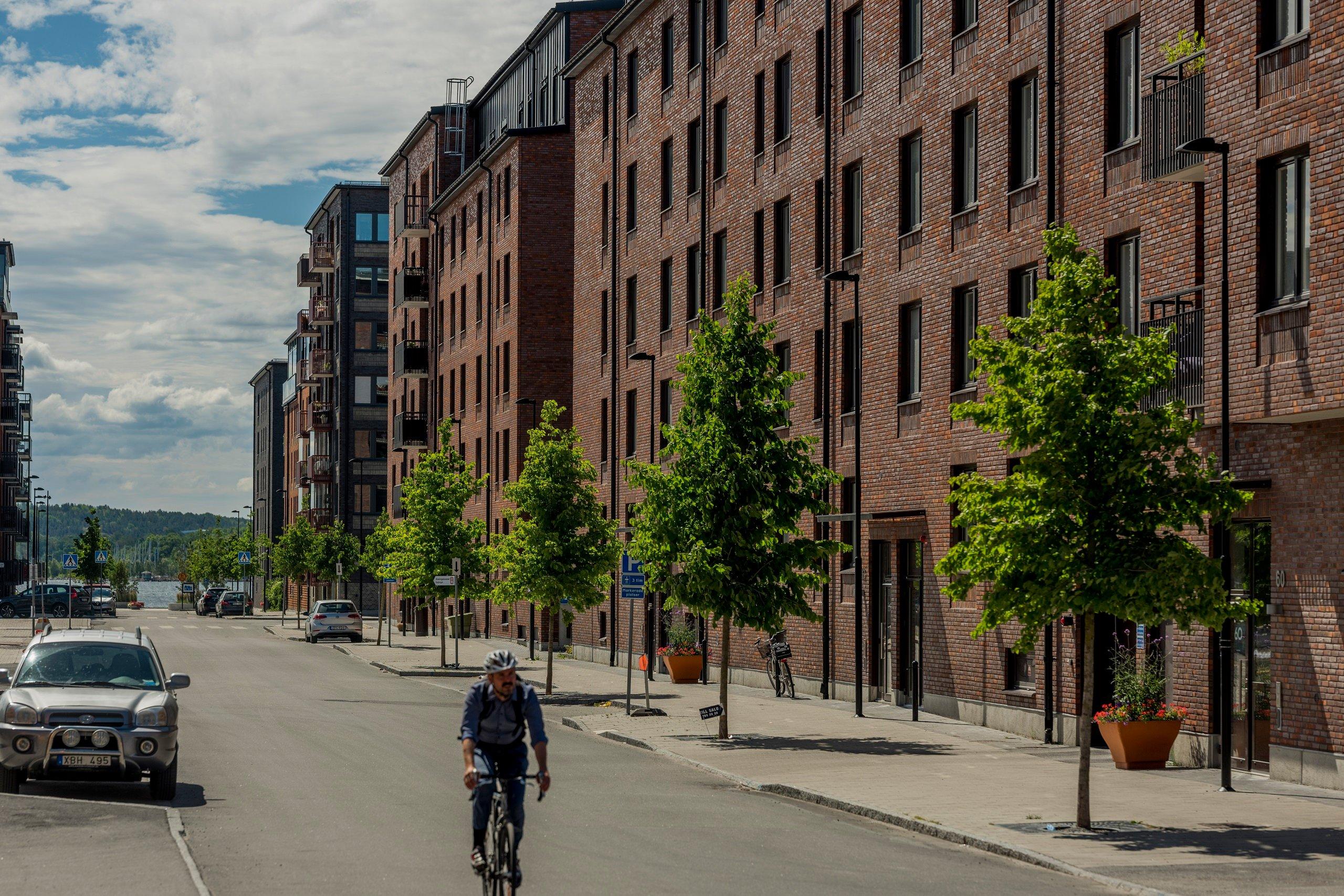 Fasad Dalénum hyresrätter