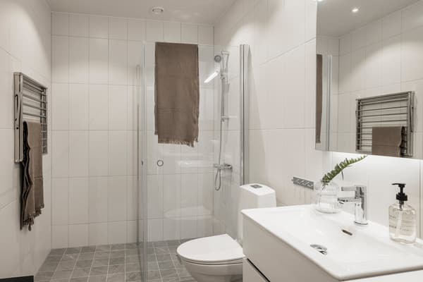 Foto från vår visningslägenhet.