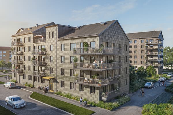  Granit får ett centralt läge på Industrigatan i Kungsbacka, med gångavstånd till stadens utbud av butiker, caféer, restauranger och service.