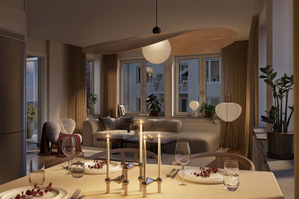 Välkommen till Vattentornet Västra. Här bor du i en nyproducerad bostad med balkong eller uteplats mitt i den nya stadsdelen Centrala Nacka, intill den nya tunnelbanan och nära både natur och Nacka Forum (visionsbi81403d från lägenhet 1).