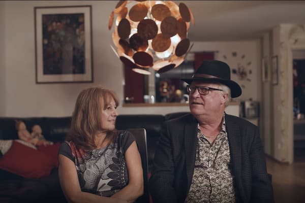 Carina och Christer i sin JM bostad