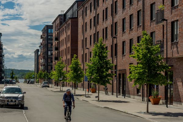 Fasad Dalénum hyresrätter