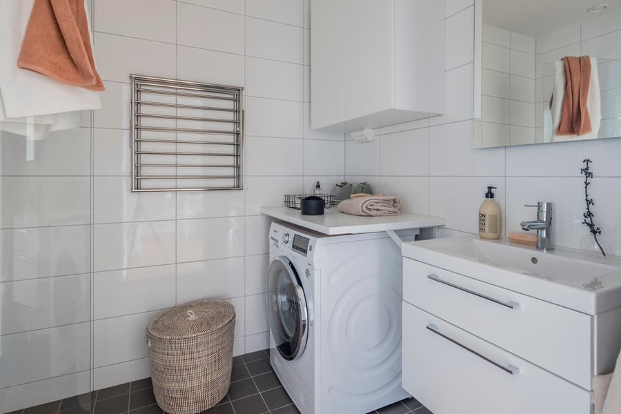 Liten badrum kombimaskin