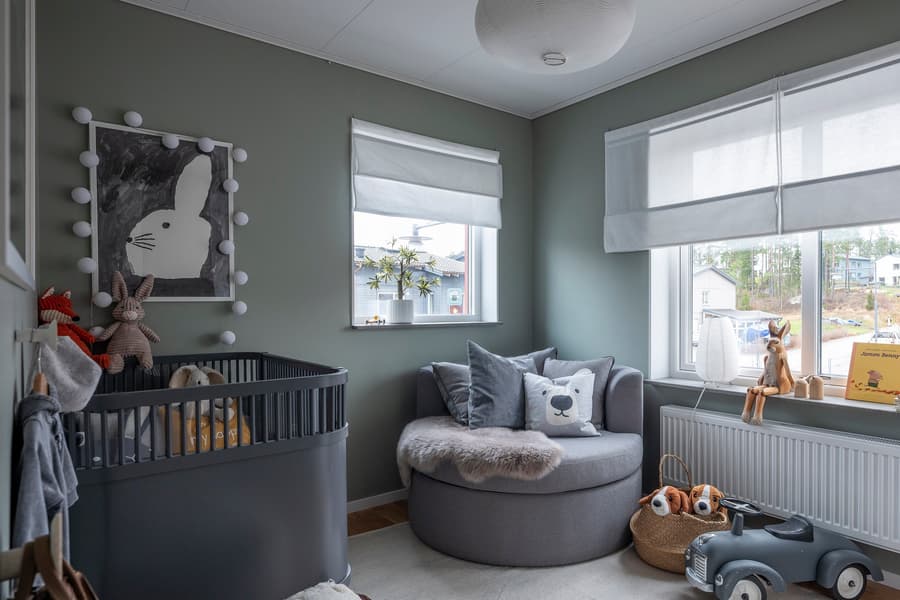 Barnrum grå