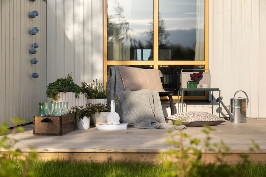 Inredning trädgård