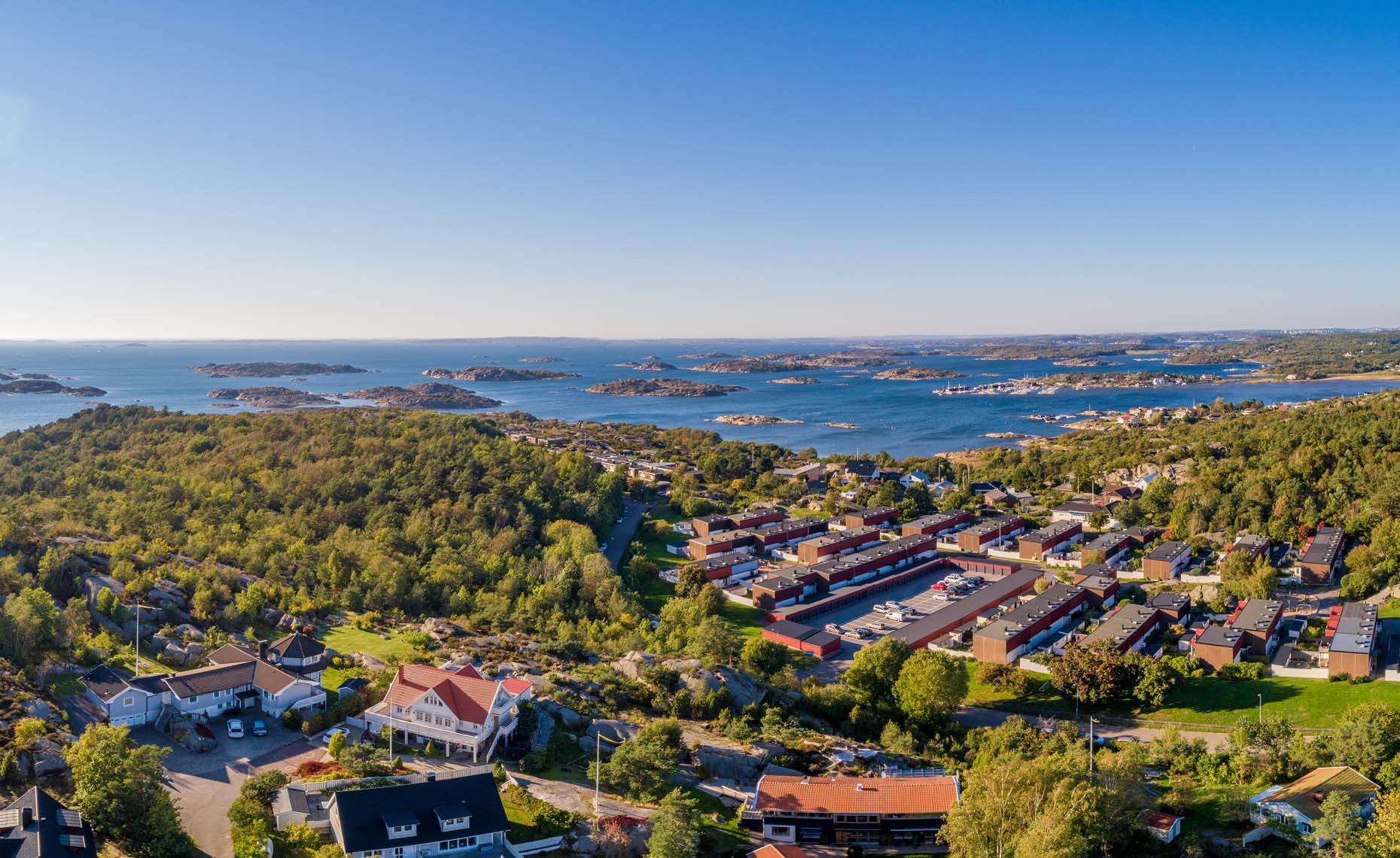 Områdesbild Billdal - Nordreviks Höjd.