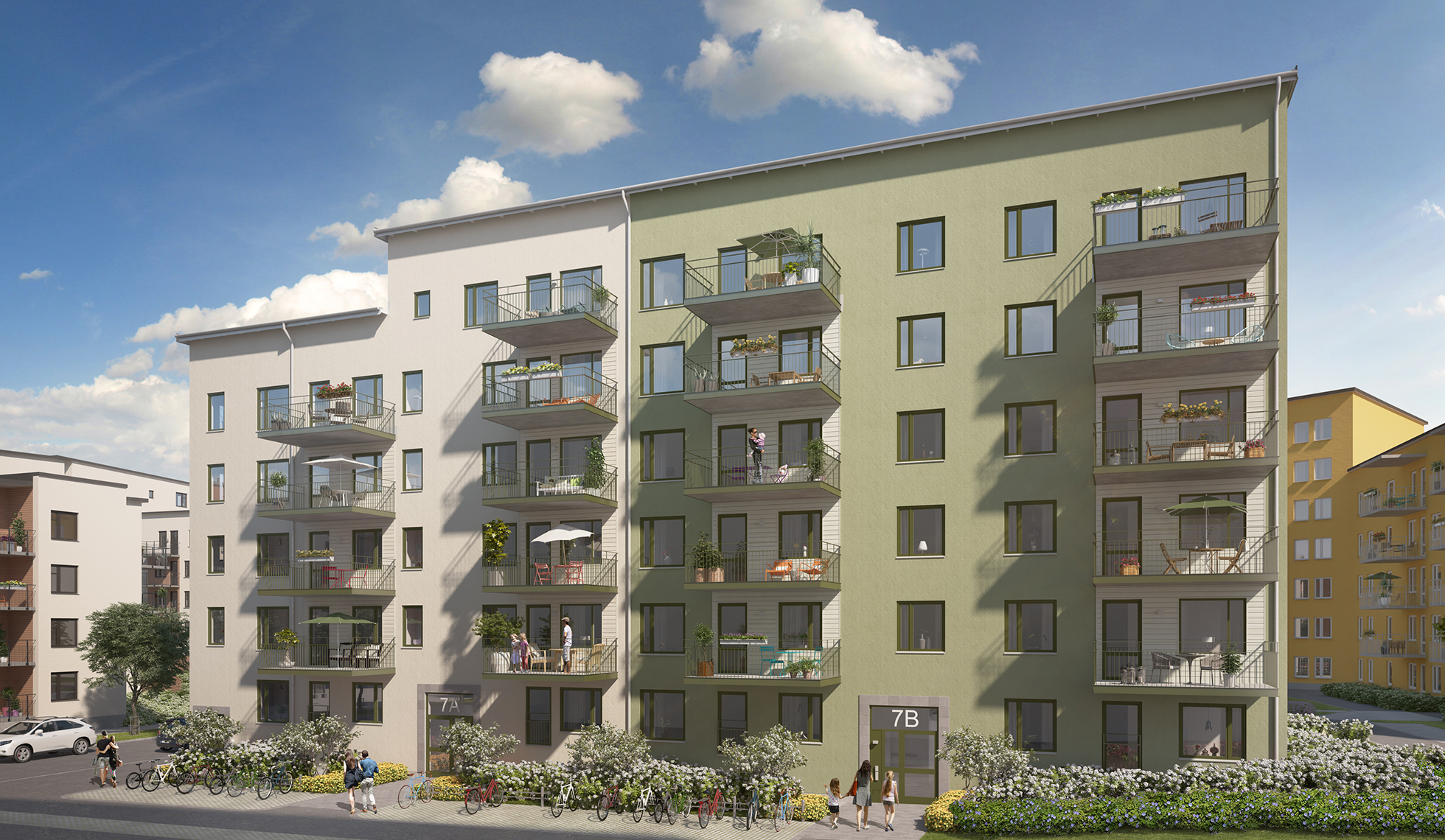 Kvarnparken Nyproducerade Agarlagenheter I Luthagen Uppsala I Jm